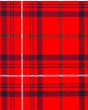 Rose Red Modern Tartan Kilt Fabric