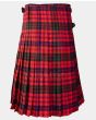 Ross Red Modern Tartan Kilt Back