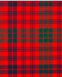 Ross Red Modern Tartan Kilt Fabric