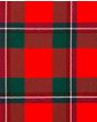 Sinclair Red Modern Tartan Kilt Fabric