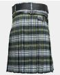 St. Patrick Irish Modern Tartan Kilt Back