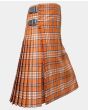 Tennessee Volunteer Orange Modern Tartan Kilt