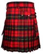 Wallace Tartan Utility Kilt for Men Back