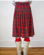 Women Royal Stewart Tartan Kilt Back