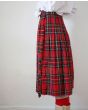 Women Royal Stewart Tartan Kilt Side
