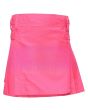 Womens Pink Four Straps Utility Kilt