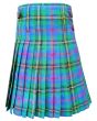 Wood Modern Tartan Kilt Back