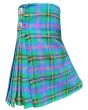 Wood Modern Tartan Kilt Side