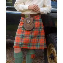 MacLean of Duart Ancient Tartan Flared Skirt main image 1